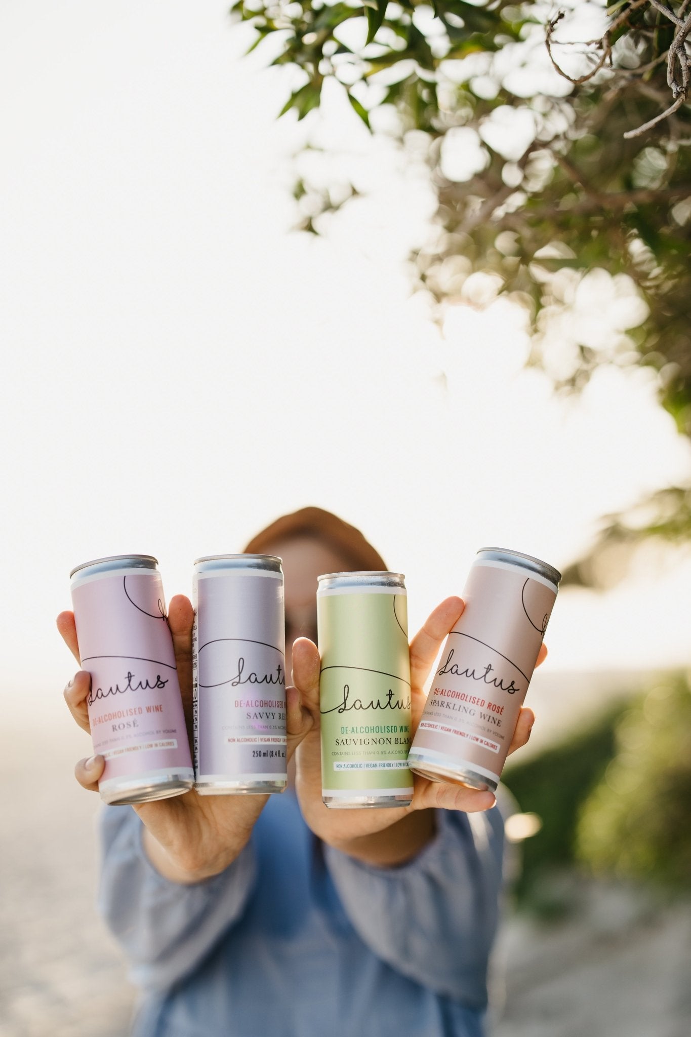 Lautus - Canned Non - Alcoholic Wine - Mixed 4 - Pack - The Zero Proof