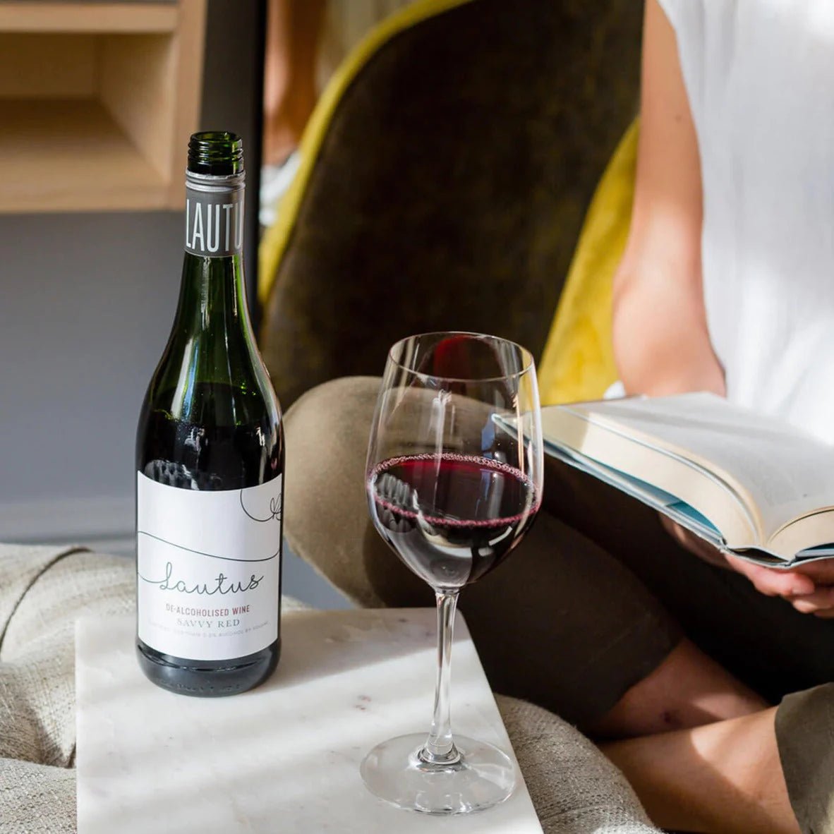 Lautus Savvy Red Non - Alcoholic Wine - The Zero Proof