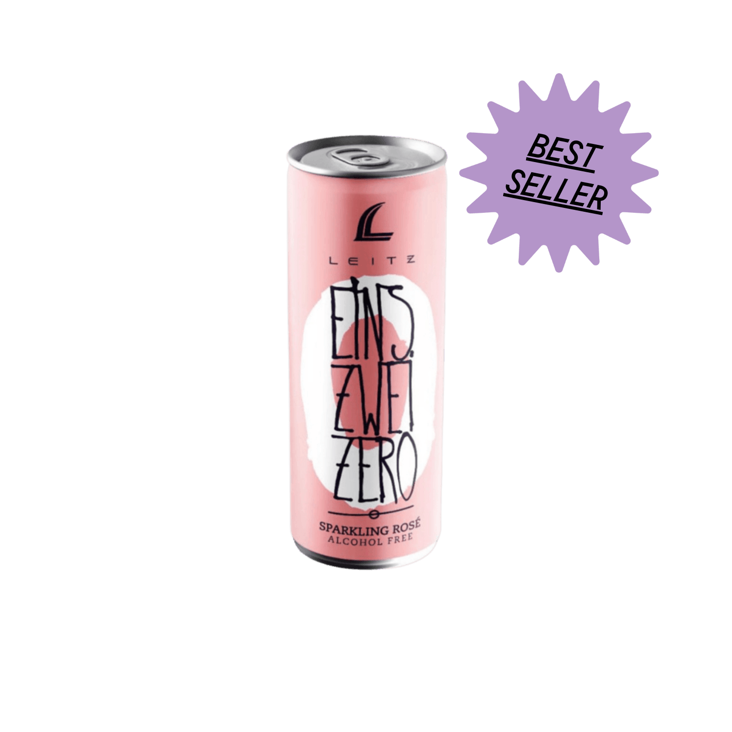 Leitz Eins Zwei Zero Non - Alcoholic Sparkling Rosé (4 - Pack) - The Zero Proof