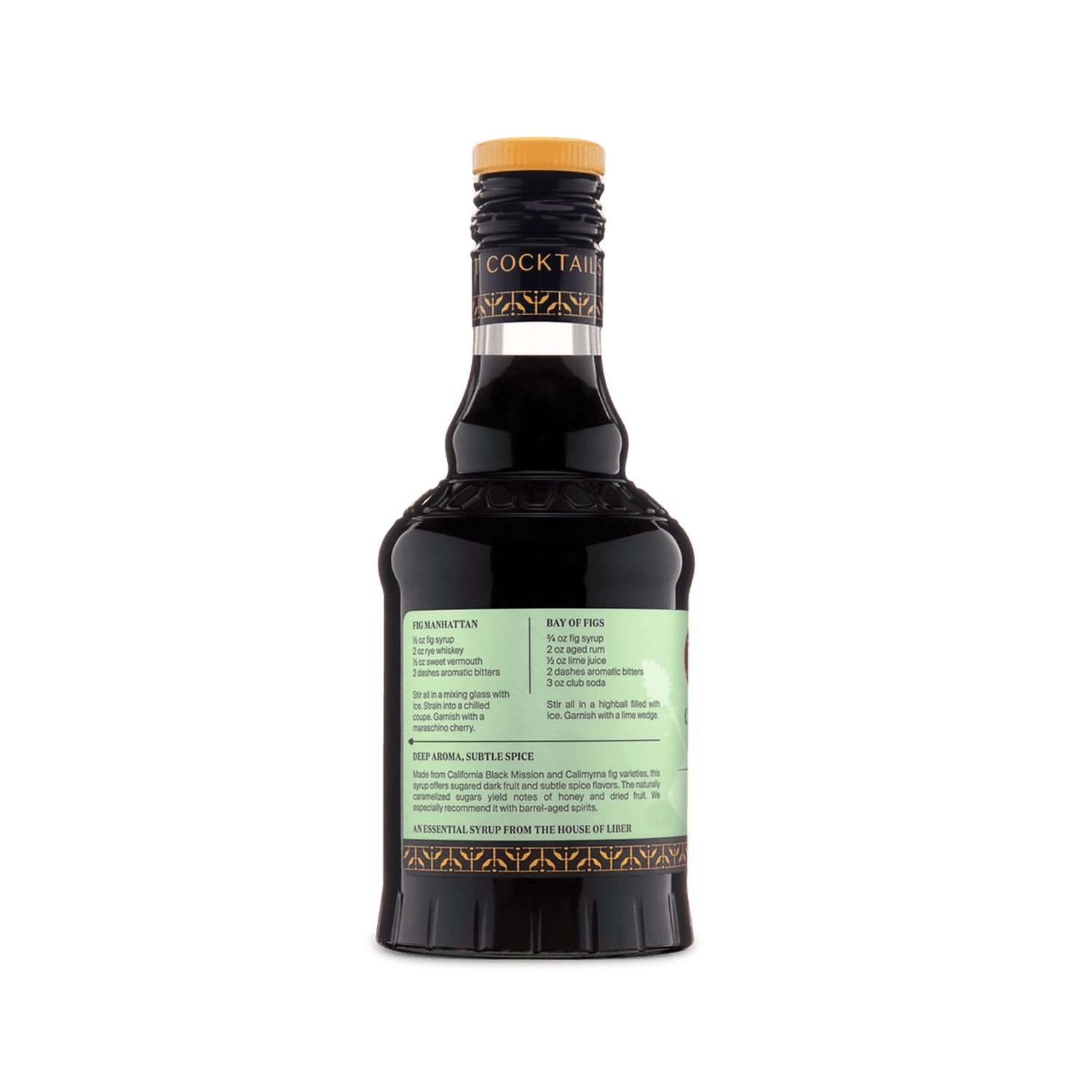 Liber & Co. Caramelized Fig Syrup - 375 mL - The Zero Proof