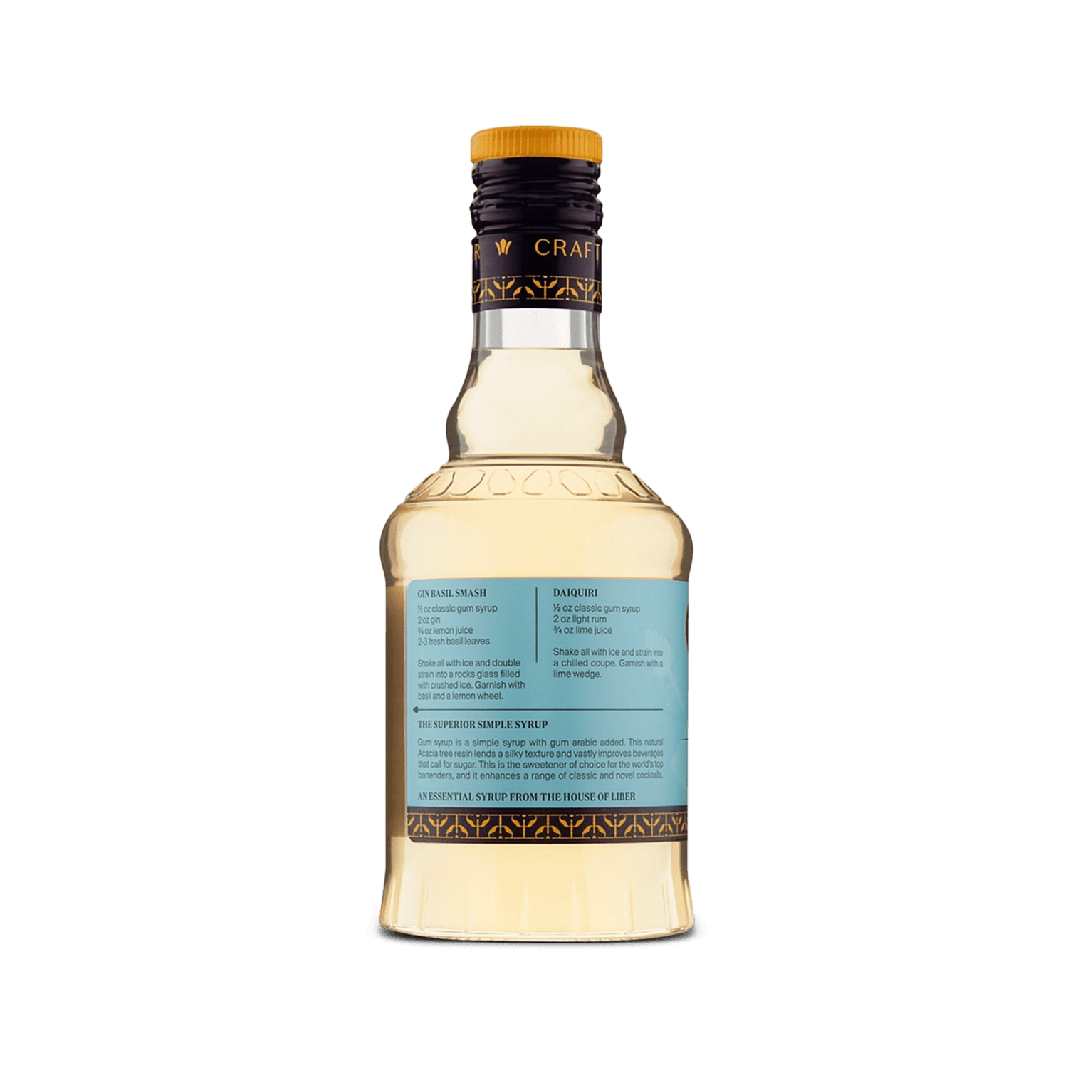 Liber & Co. Classic Gum Syrup - 375 mL - The Zero Proof