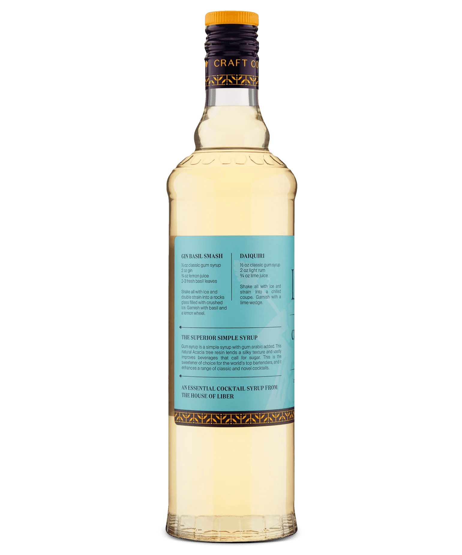 Liber & Co. Classic Gum Syrup - 750 mL - The Zero Proof