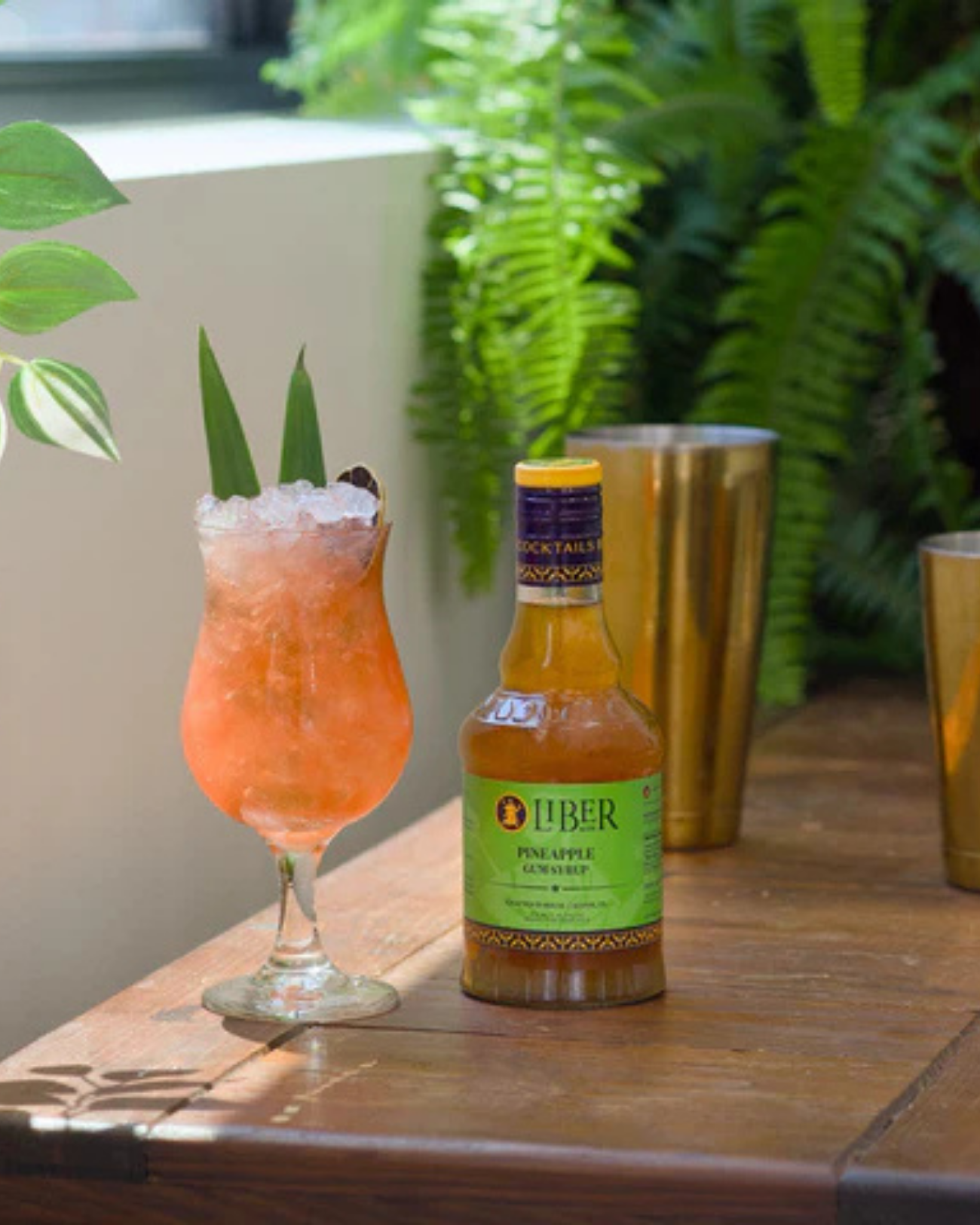 Liber & Co. Pineapple Gum Syrup 12.7 oz - The Zero Proof