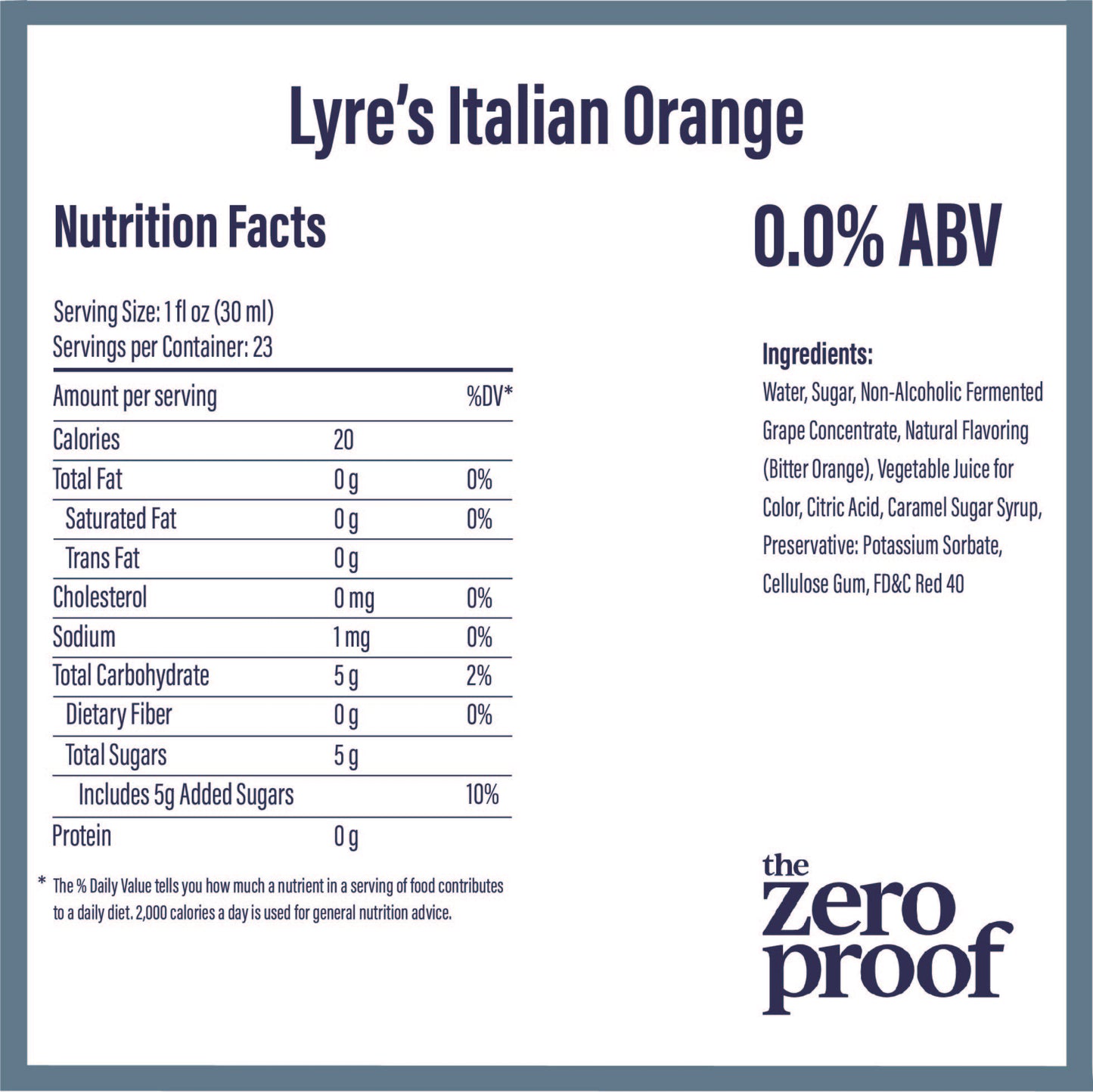 Lyre’s Italian Orange