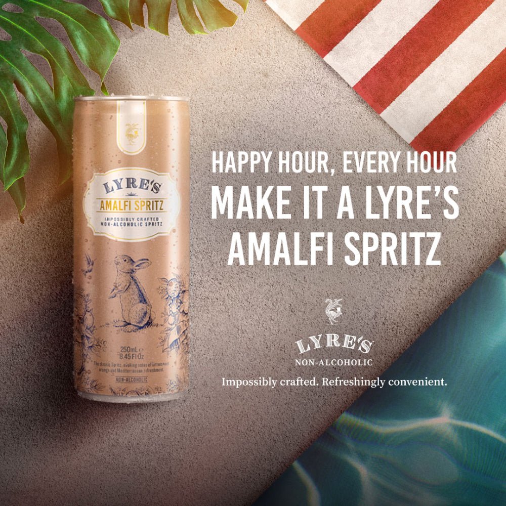 Lyre's Amalfi Spritz Non - Alcoholic Cocktail (4 - Pack) - The Zero Proof