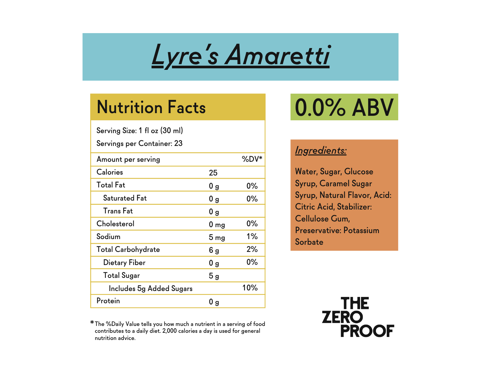 Lyre’s Amaretti - The Zero Proof