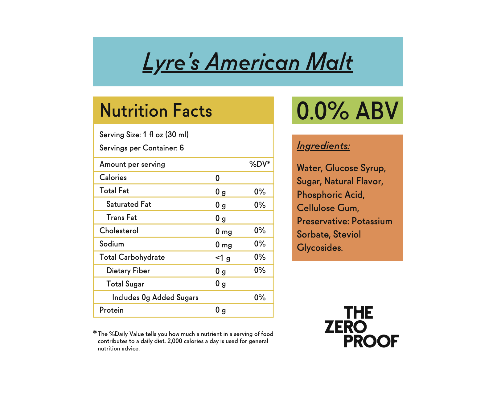 Lyre's American Malt - The Zero Proof