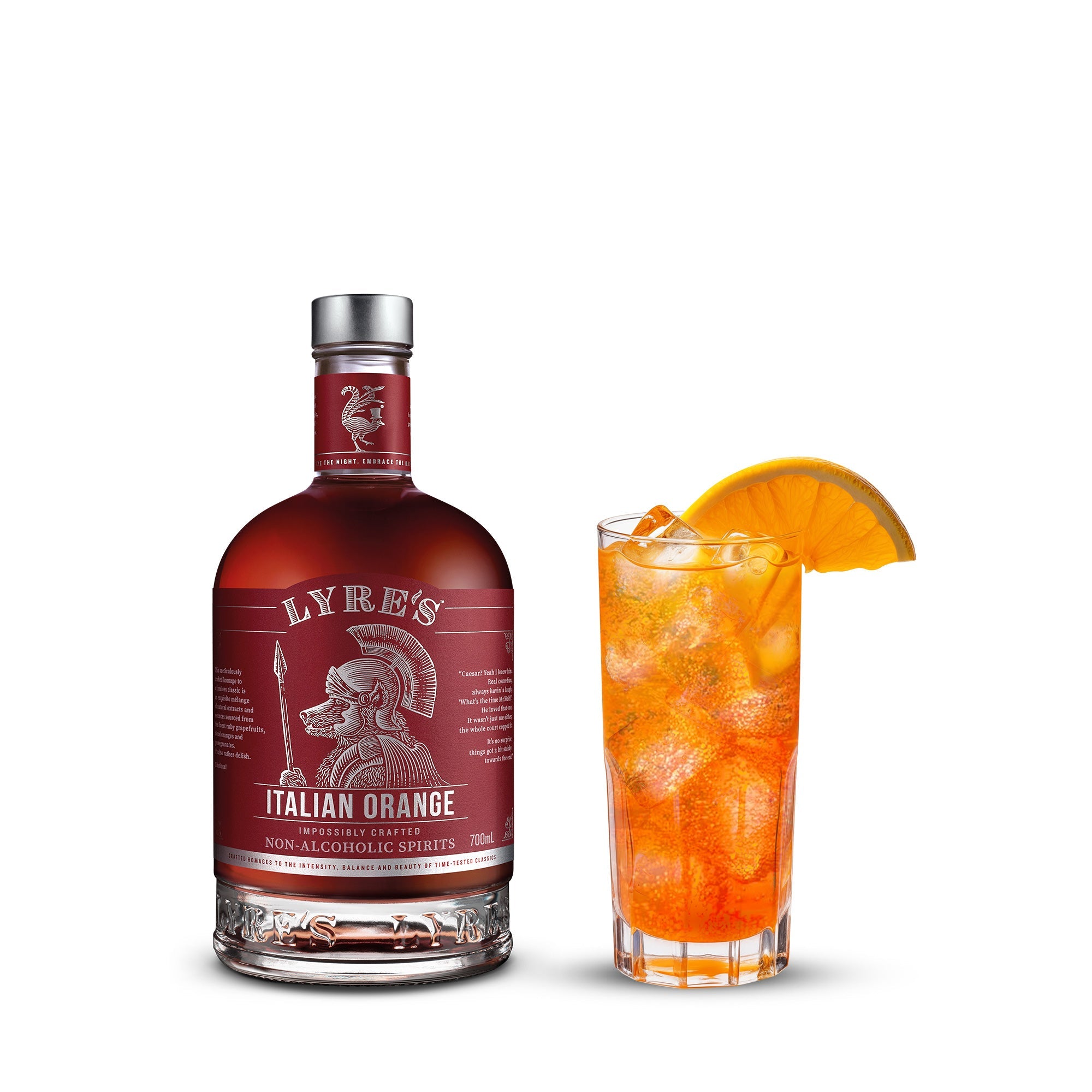 Lyre’s Italian Orange Non - Alcoholic Campari - The Zero Proof