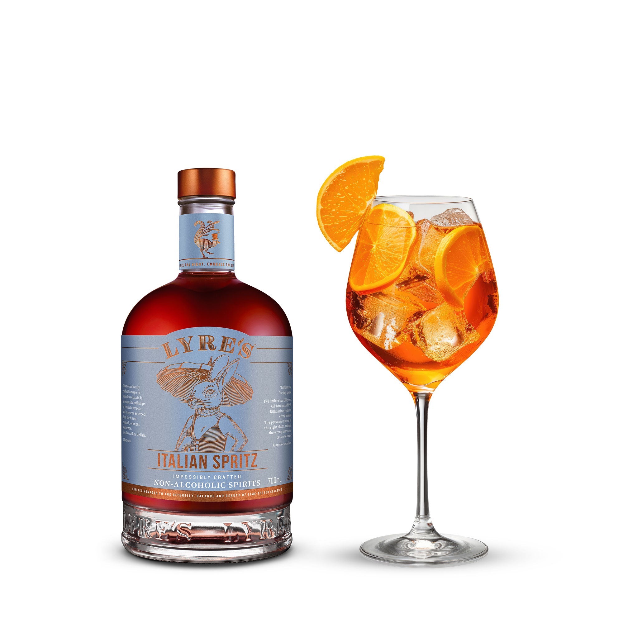 Lyre's Italian Spritz Non - Alcoholic Aperol - The Zero Proof