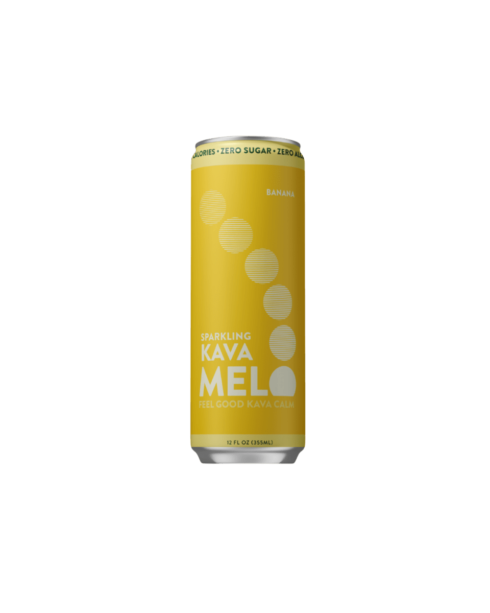 Melo Banana Cream Non-Alcoholic Sparkling Kava Drink