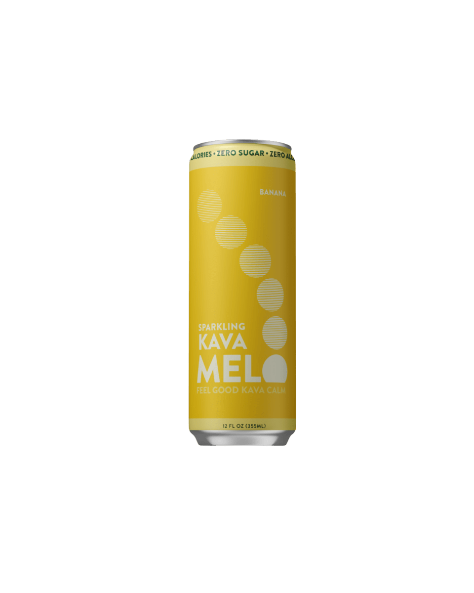 Melo Banana Cream Non-Alcoholic Sparkling Kava Drink