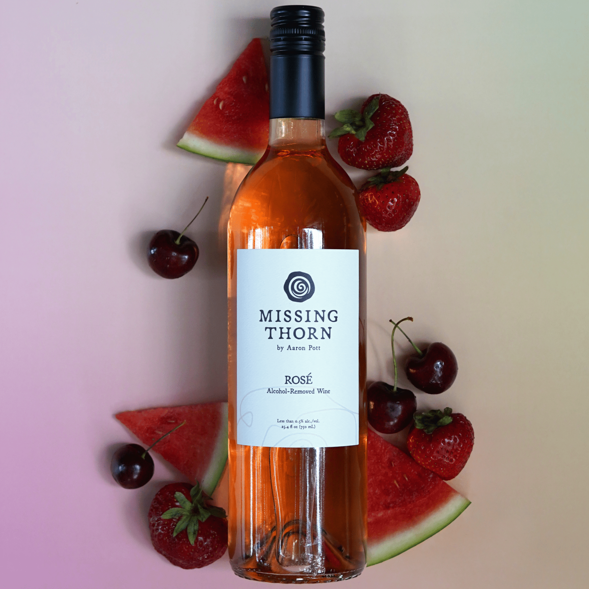 Missing Thorn Alcohol - Removed Still Rosé Wine - The Zero Proof