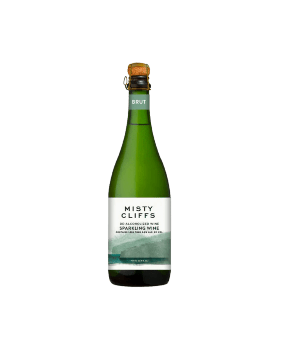 Misty Cliffs Brut Non - Alcoholic Sparkling - The Zero Proof