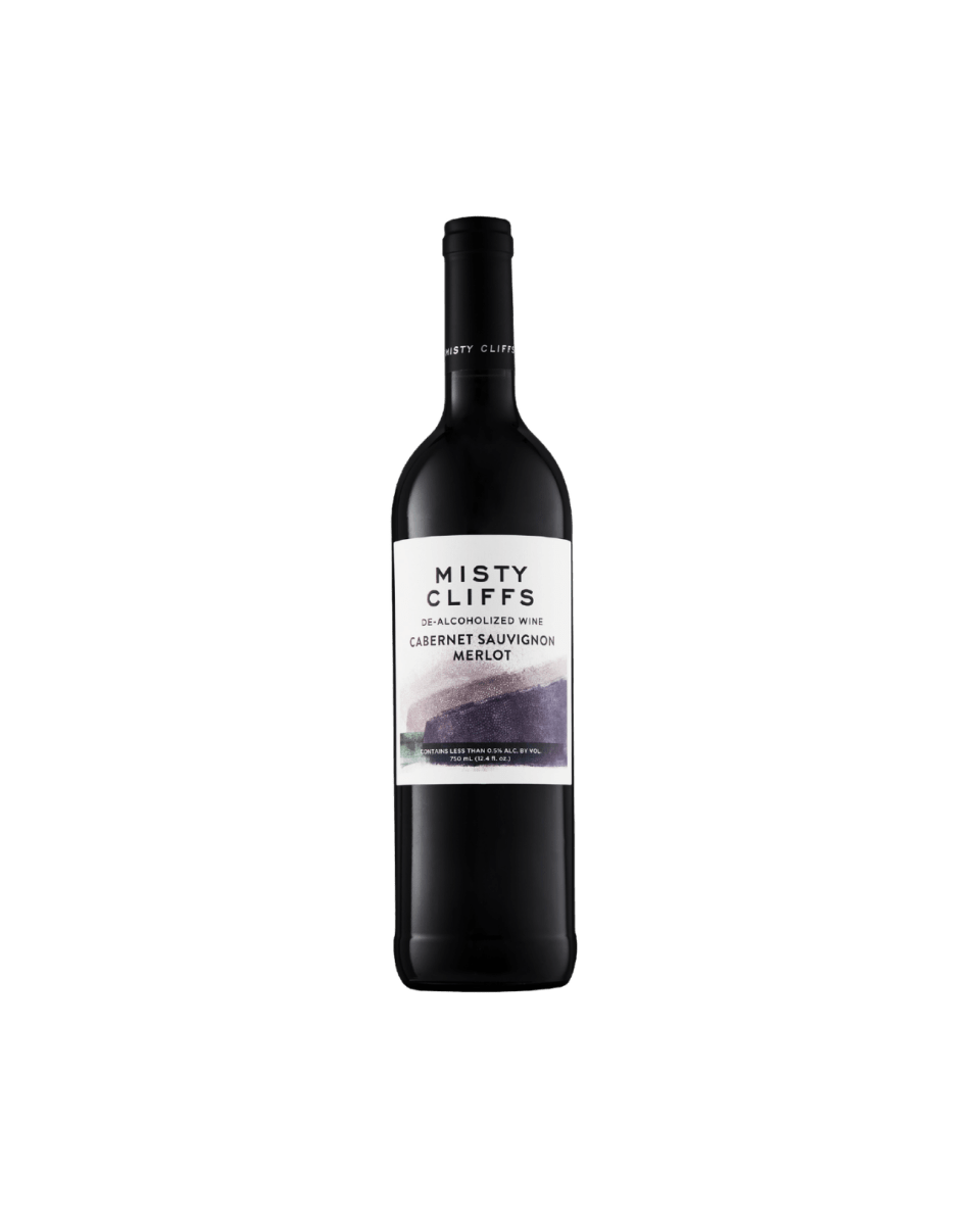 Misty Cliffs Non - Alcoholic Cabernet Sauvignon - Merlot Blend - The Zero Proof