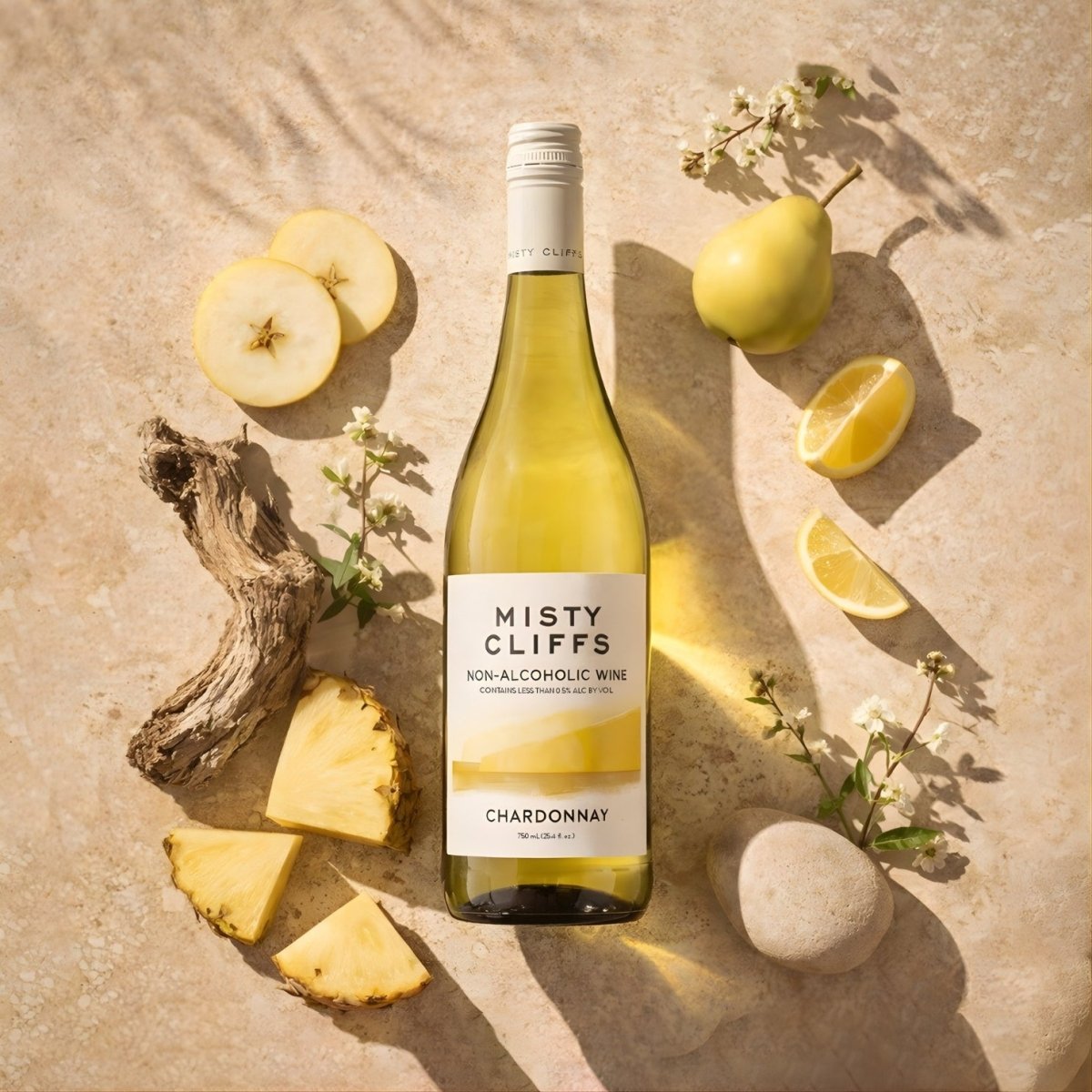 Misty Cliffs Non - Alcoholic Chardonnay - The Zero Proof