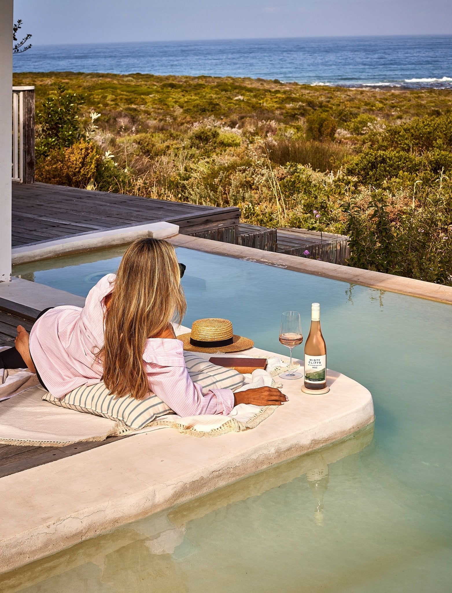 Misty Cliffs Rose Dealcoholized Wine - The Zero Proof