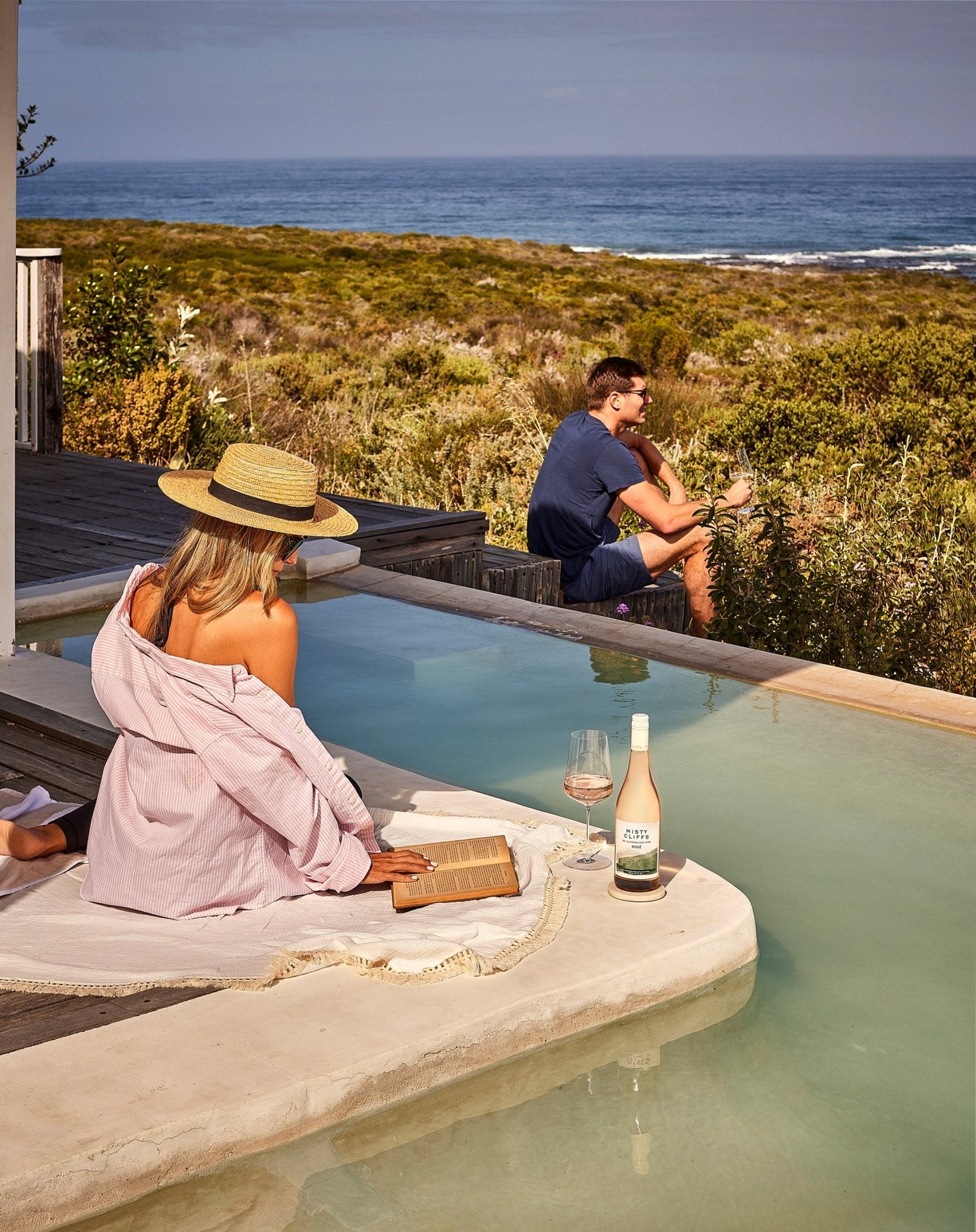 Misty Cliffs Rose Dealcoholized Wine - The Zero Proof