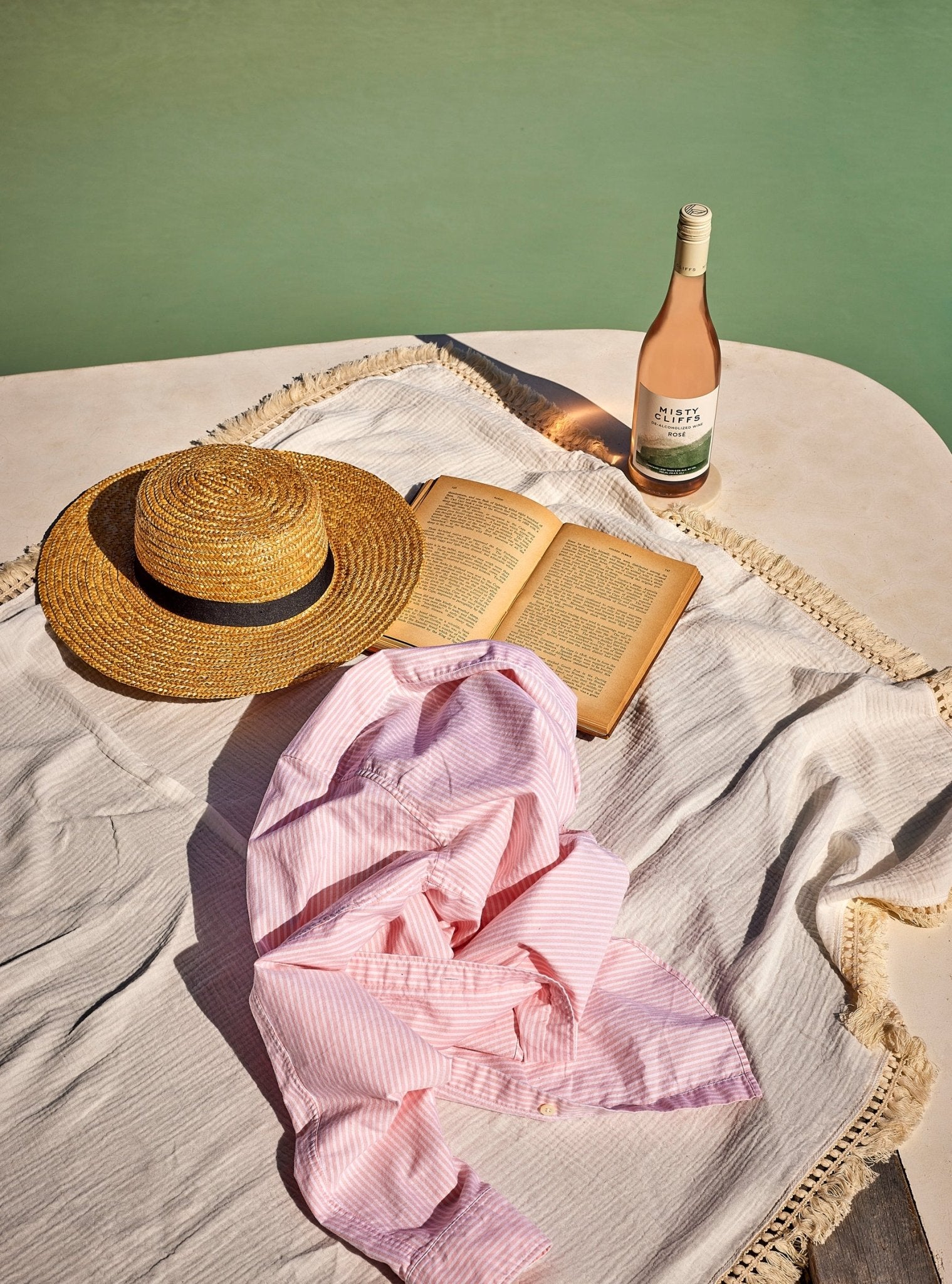 Misty Cliffs Rose Dealcoholized Wine - The Zero Proof