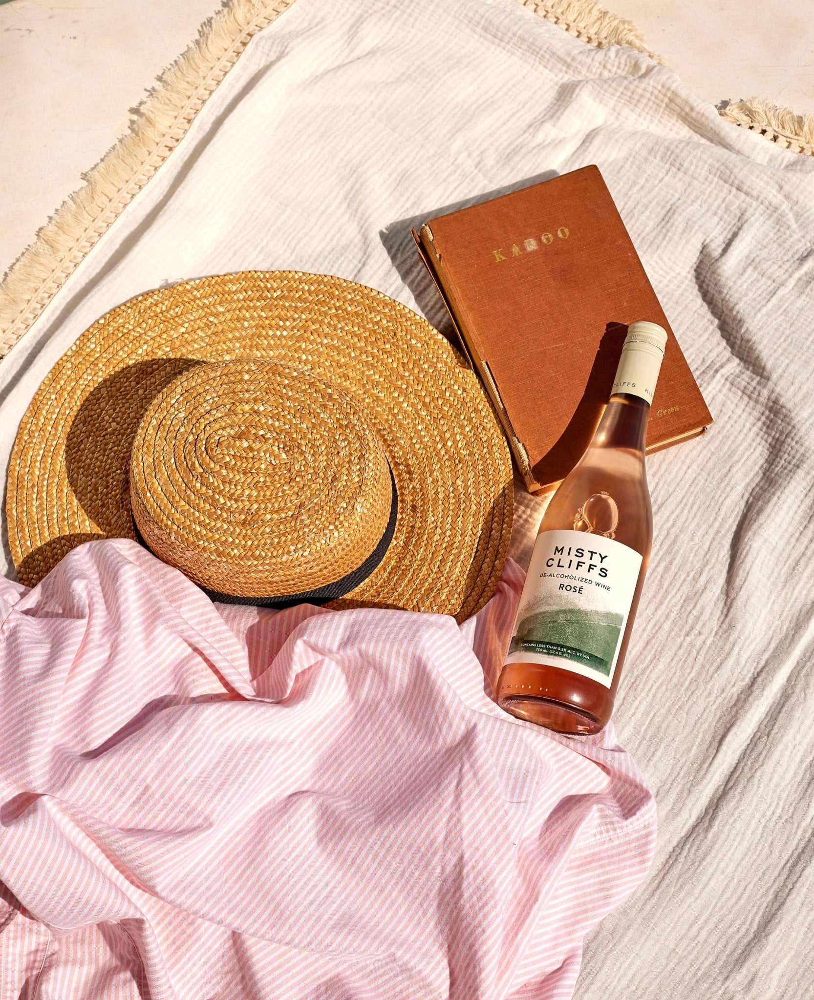 Misty Cliffs Rose Dealcoholized Wine - The Zero Proof