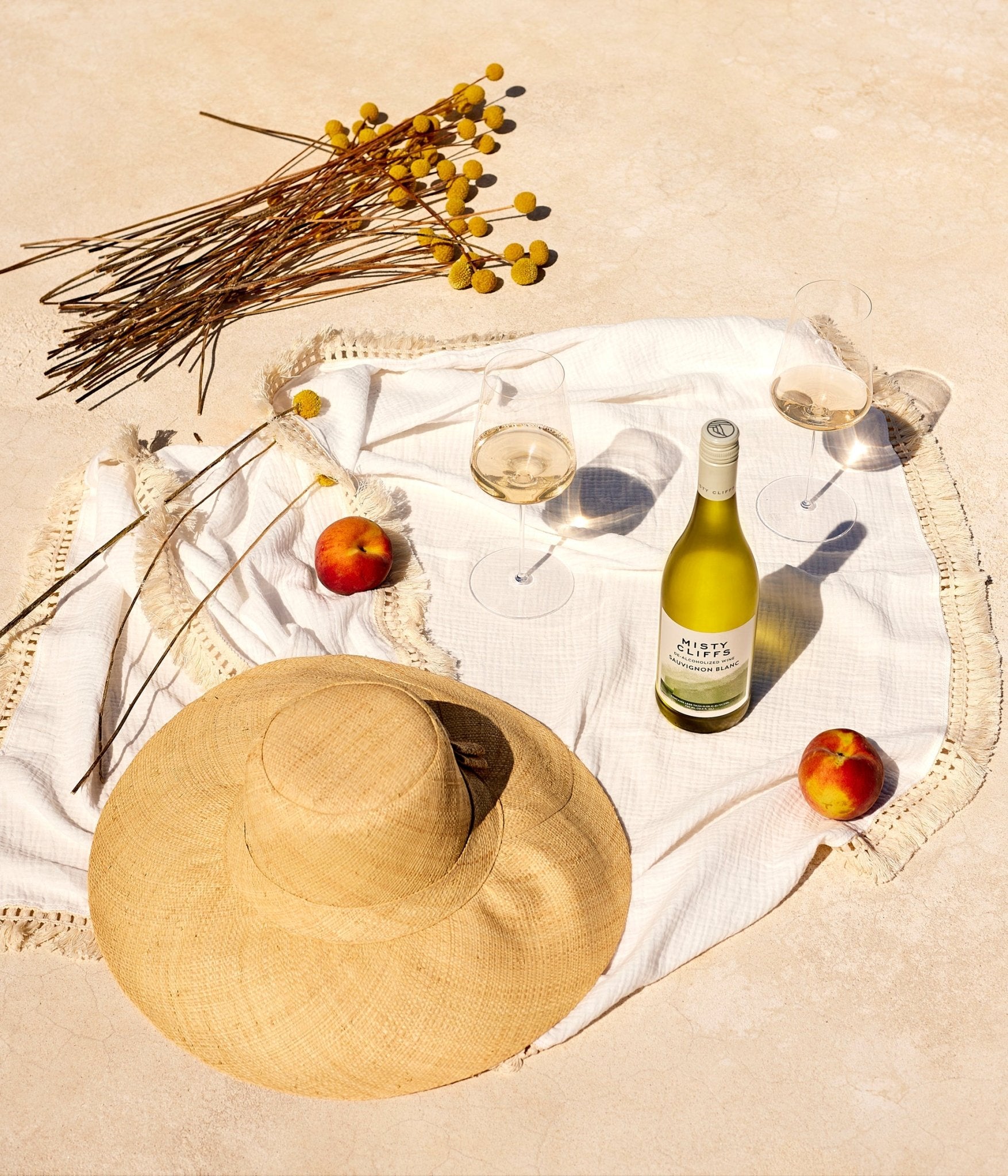 Misty Cliffs Sauvignon Blanc Dealcoholized Wine - The Zero Proof