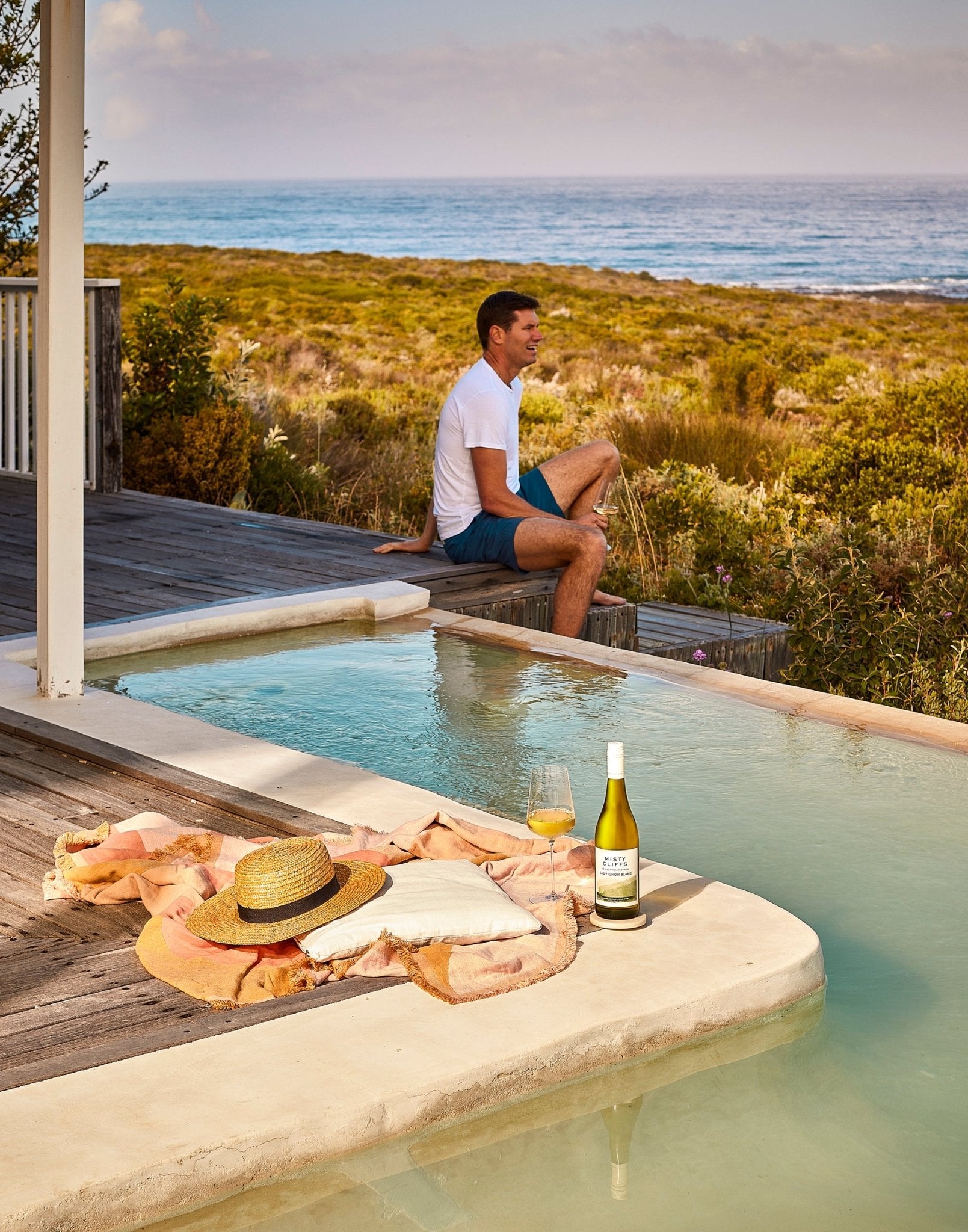 Misty Cliffs Sauvignon Blanc Dealcoholized Wine - The Zero Proof