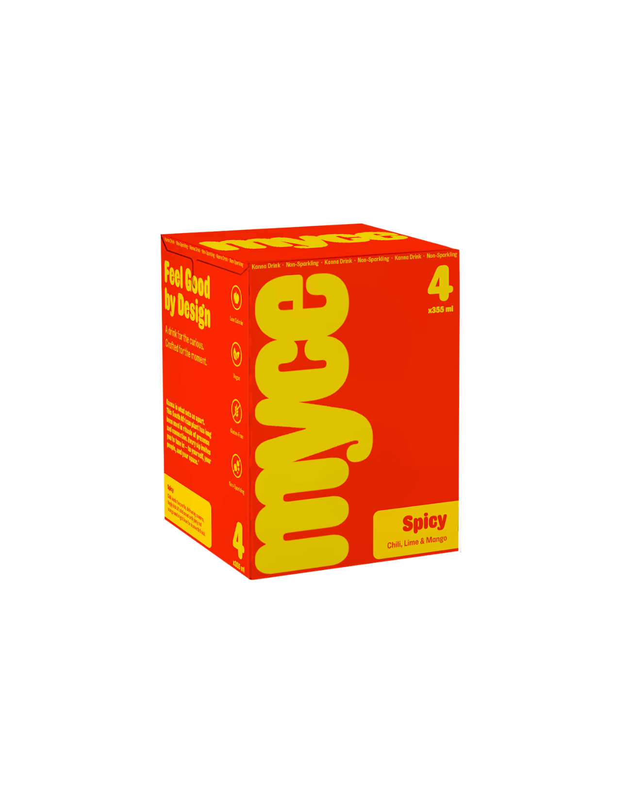 Myce Spicy Chili - Lime - Mango Kanna Drink - The Zero Proof