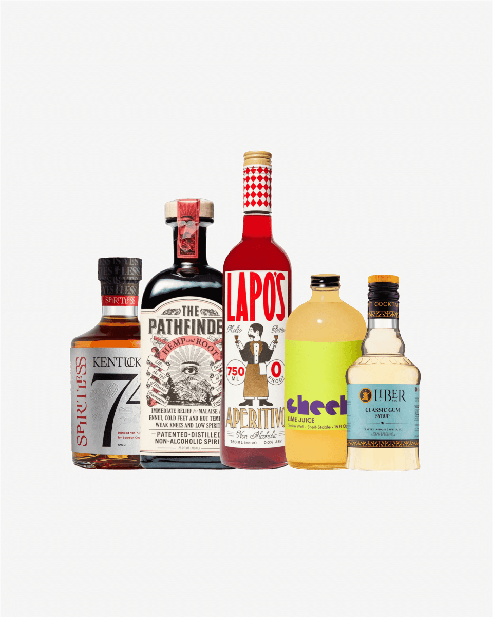 Non-Alcoholic Balsa Glider Cocktail Kit