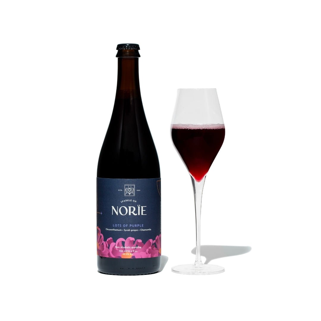 Norie Sparkling Non-Alcoholic Wine - Lots of Purple - The Zero Proof