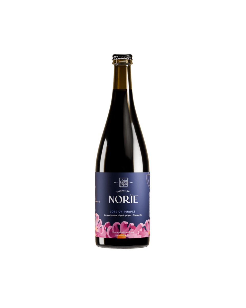 Norie Sparkling Non-Alcoholic Wine - Lots of Purple
