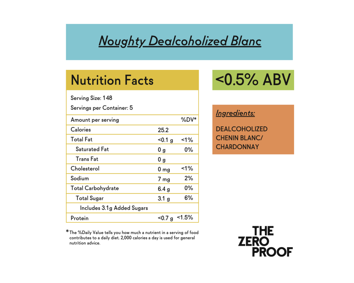 Noughty Non - Alcoholic Blanc - The Zero Proof