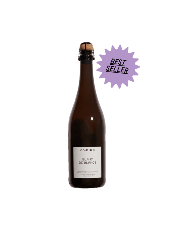 Oddbird Blanc de Blancs Non - Alcoholic Sparkling White Wine - The Zero Proof