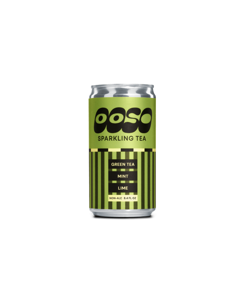 OOSO Green Tea Mint Lime Non-Alcoholic Sparkling Tea