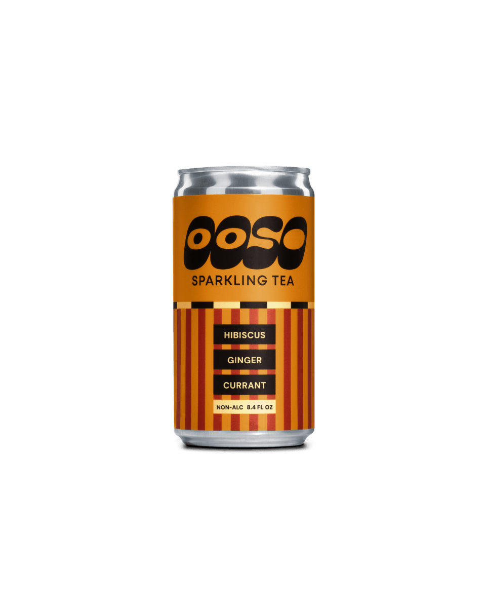 OOSO Hibiscus Ginger Currant Non-Alcoholic Sparkling Tea