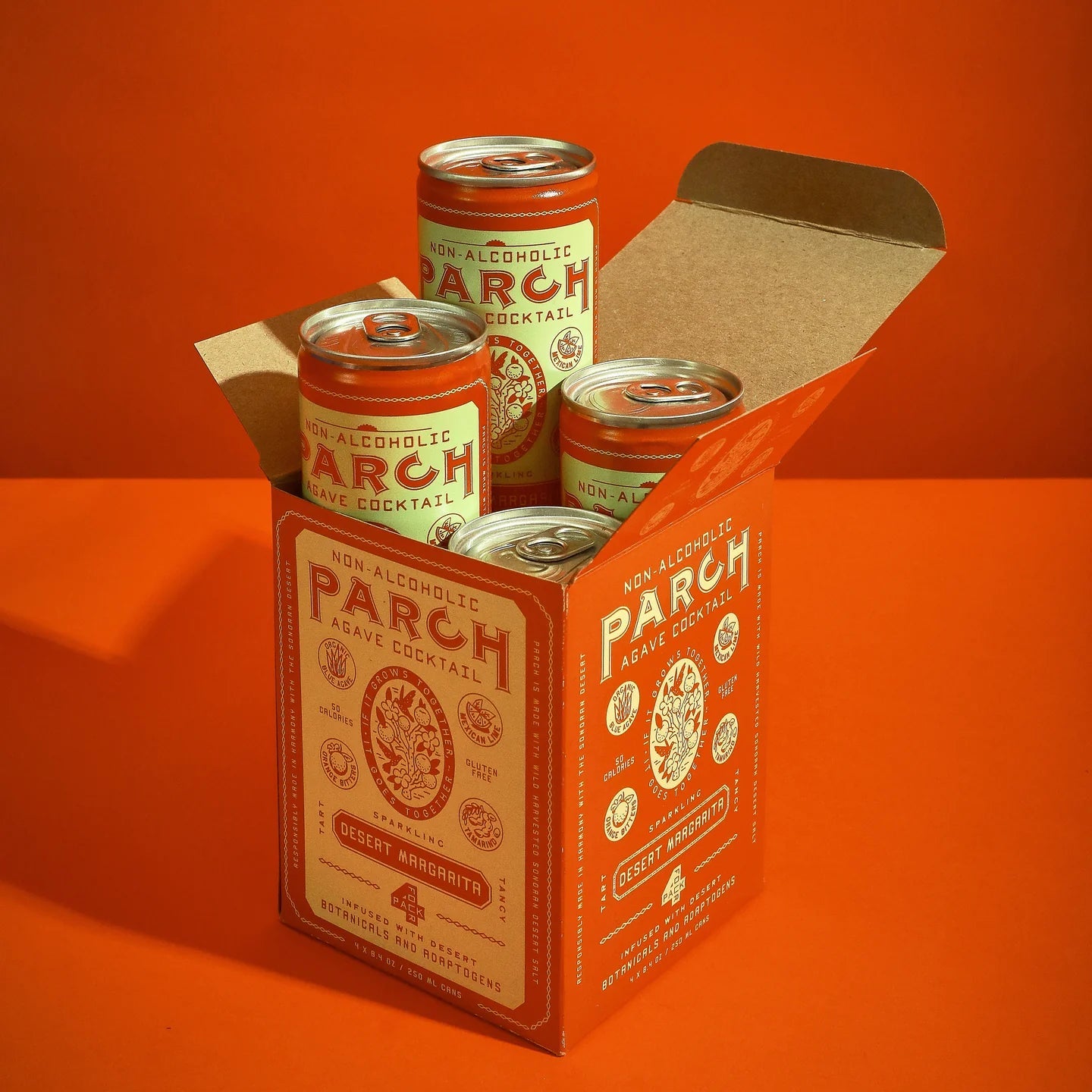 Parch Desert Margarita Cocktail (4 - pack) - The Zero Proof