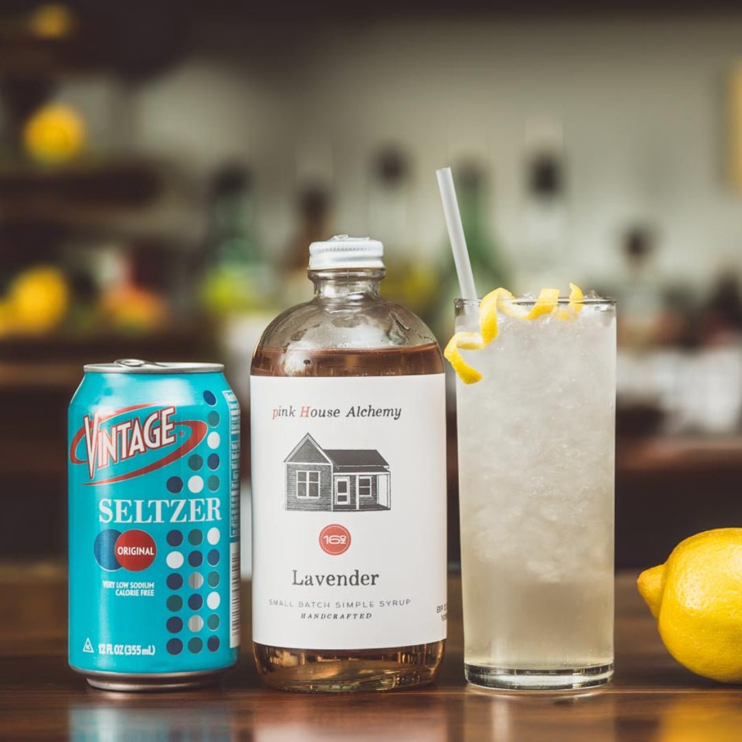 pink House Alchemy Lavender Simple Syrup - The Zero Proof