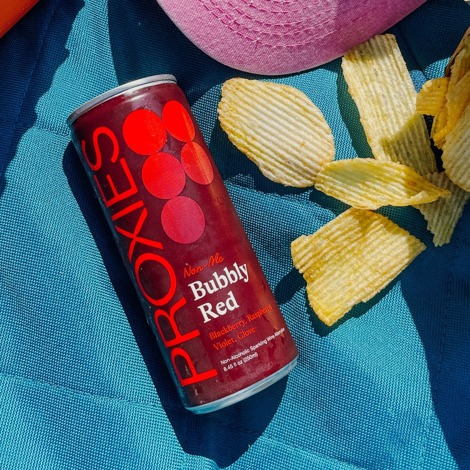 Proxies Bubbly Red Cans (4 - Pack) - The Zero Proof