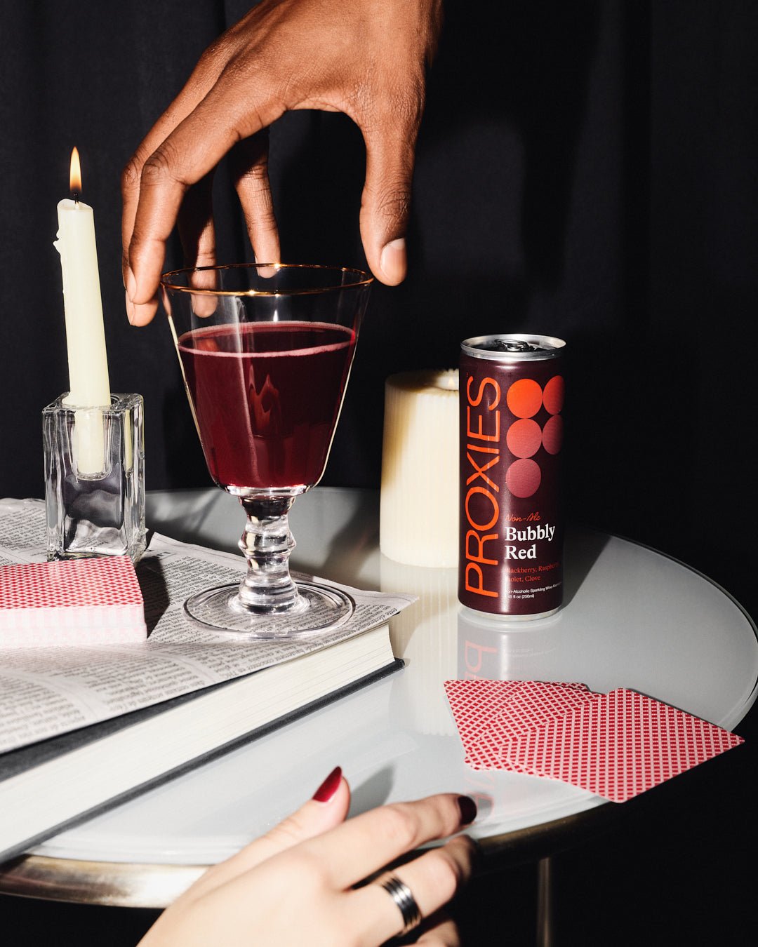 Proxies Bubbly Red Cans (4 - Pack) - The Zero Proof