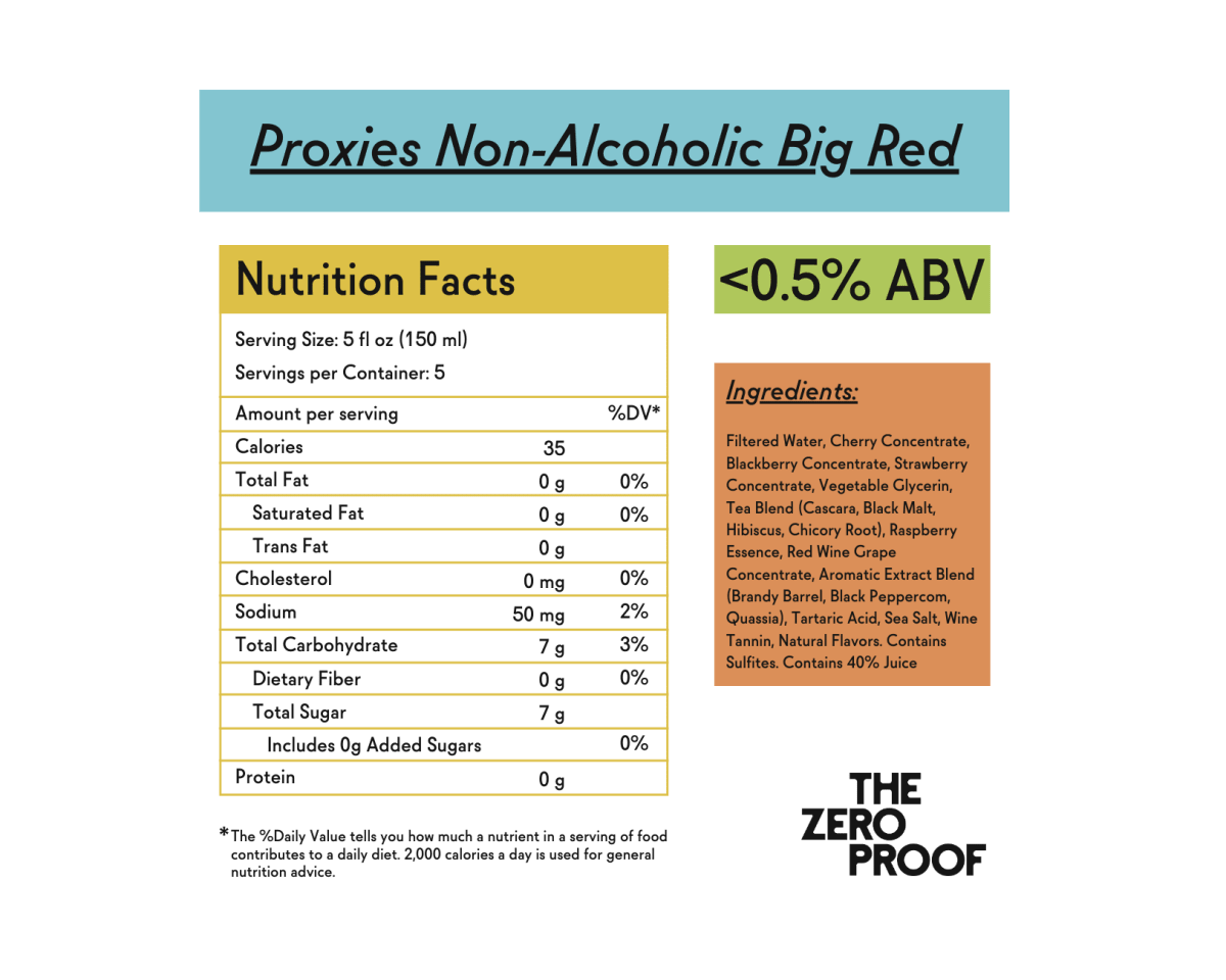 Proxies Non - Alcoholic Big Red - The Zero Proof