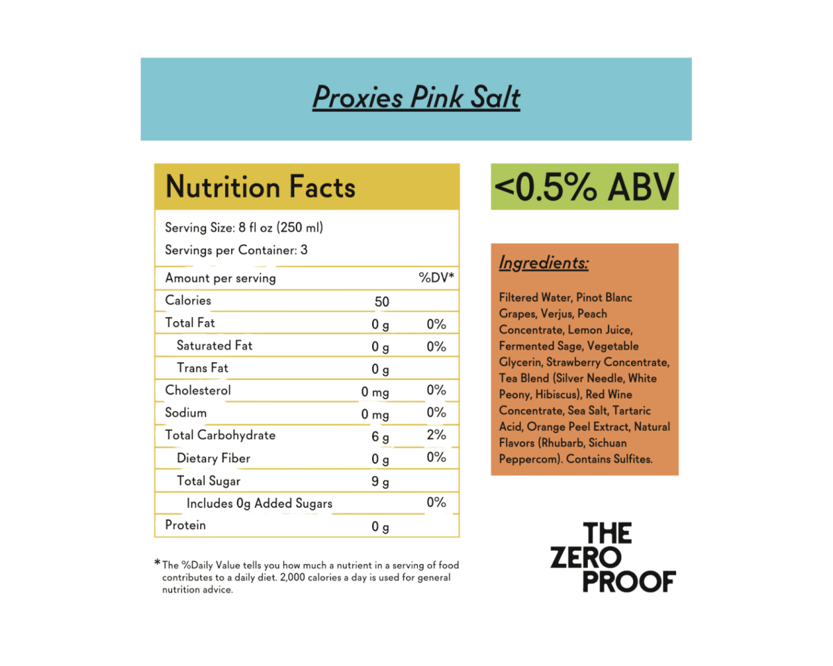 Proxies Non - Alcoholic Pink Salt - The Zero Proof