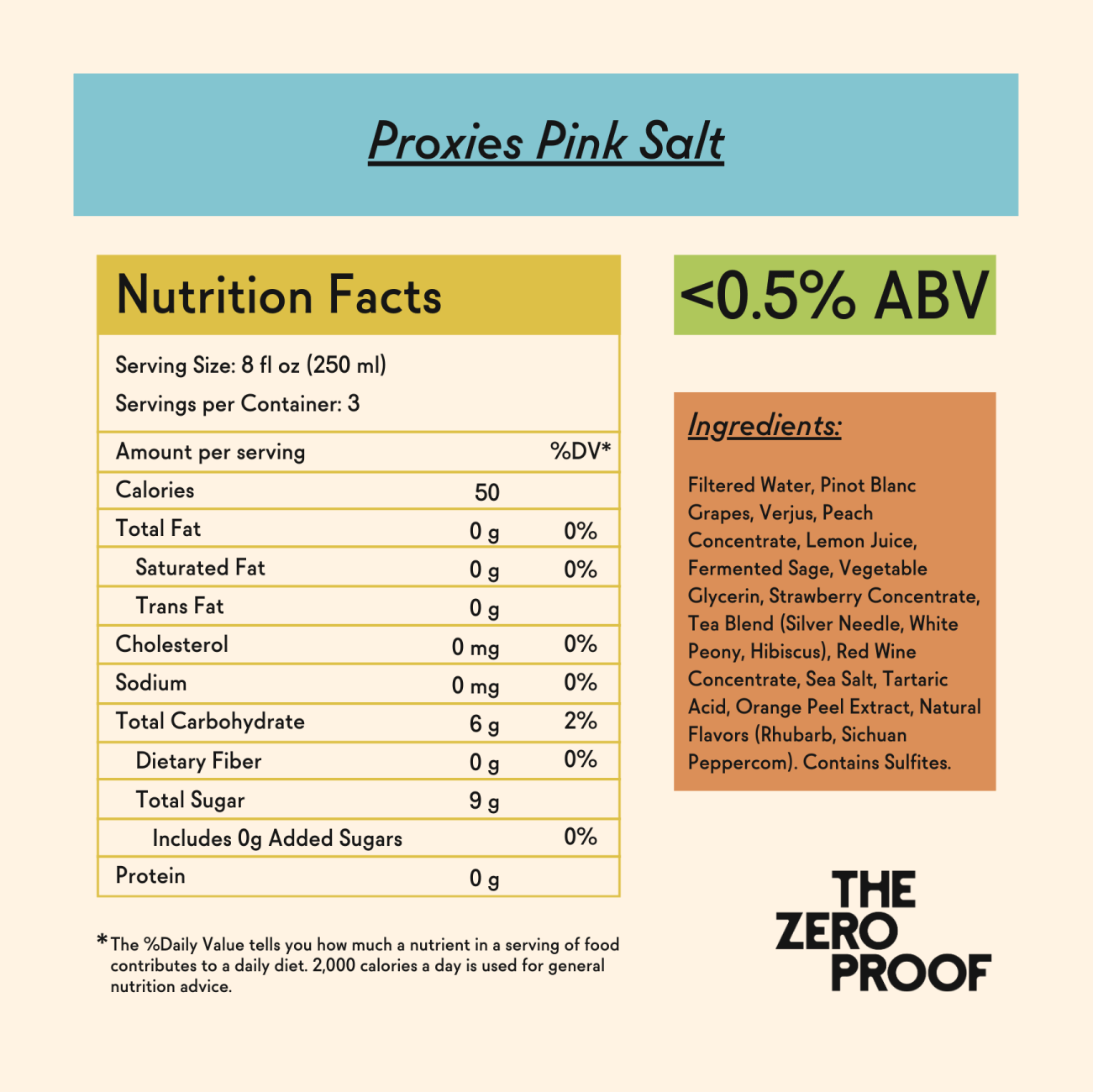 Proxies Pink Salt - The Zero Proof