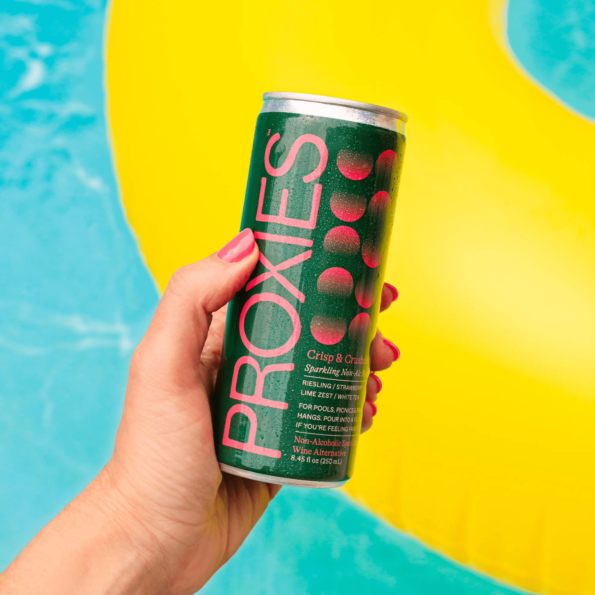 Proxies Proxies Crisp & Crushable Sparkling Rosé Cans (4 - pack) - The Zero Proof