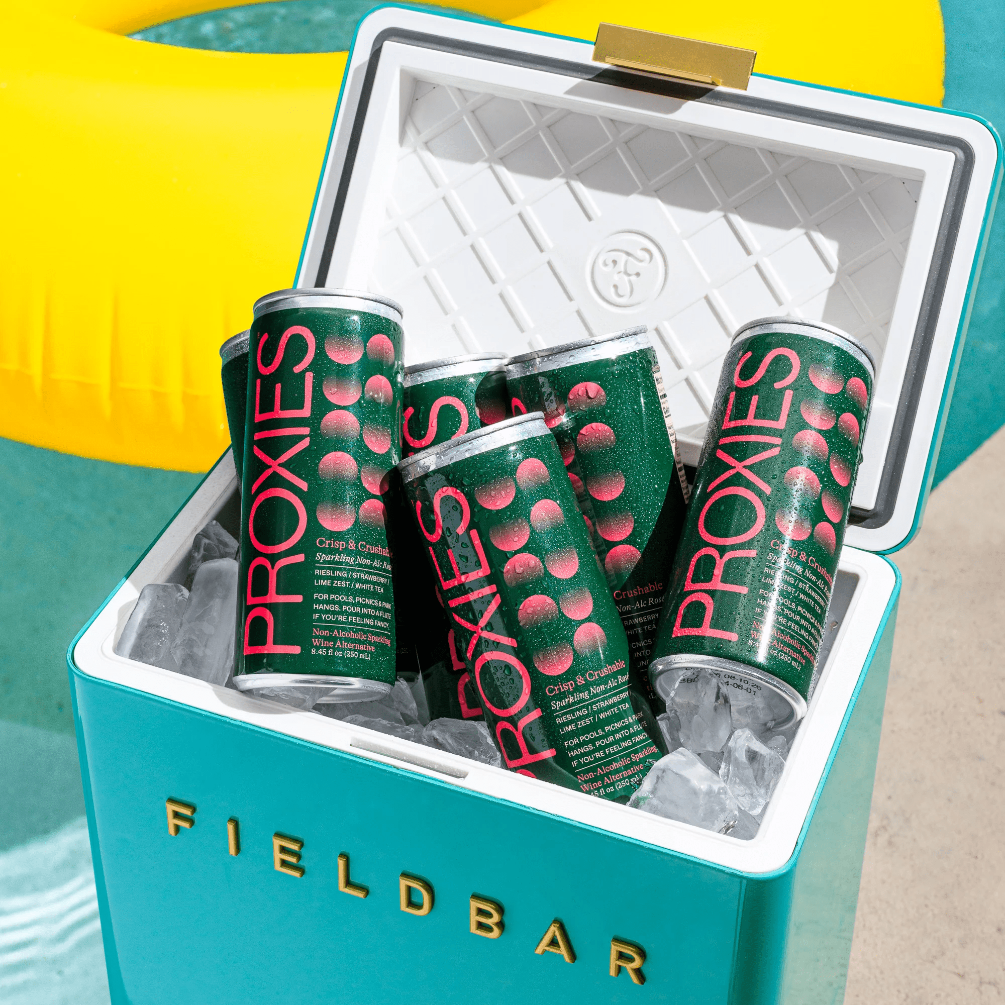 Proxies Proxies Crisp & Crushable Sparkling Rosé Cans (4 - pack) - The Zero Proof