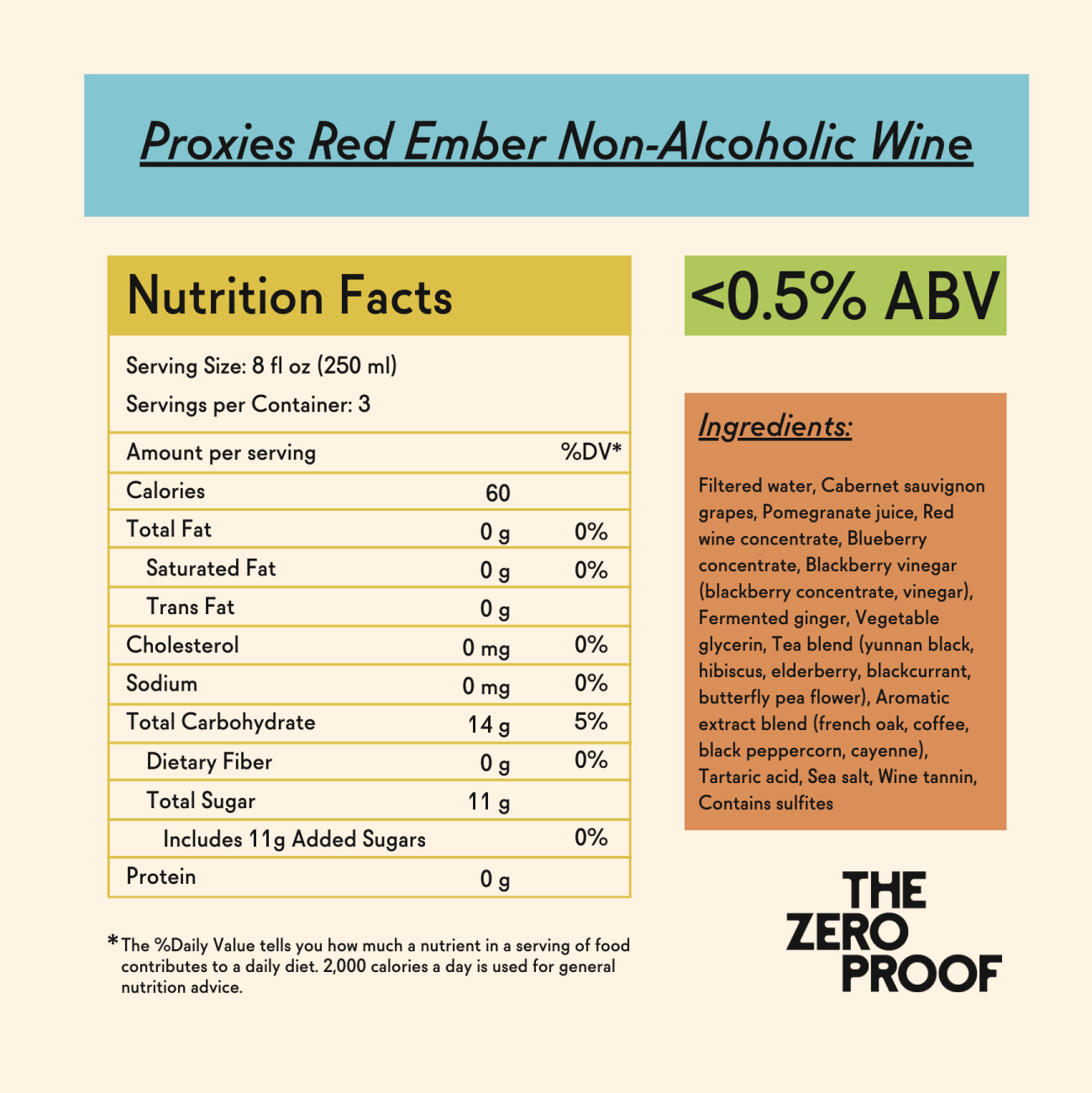 Proxies Red Ember Non - Alcoholic Wine - The Zero Proof