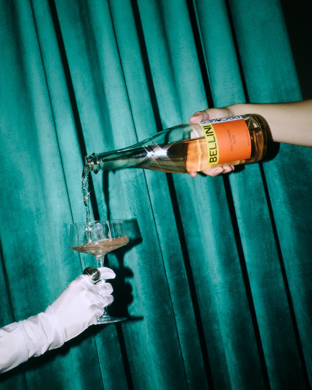 Proxies x TZP: Non - Alcoholic Bellini - The Zero Proof