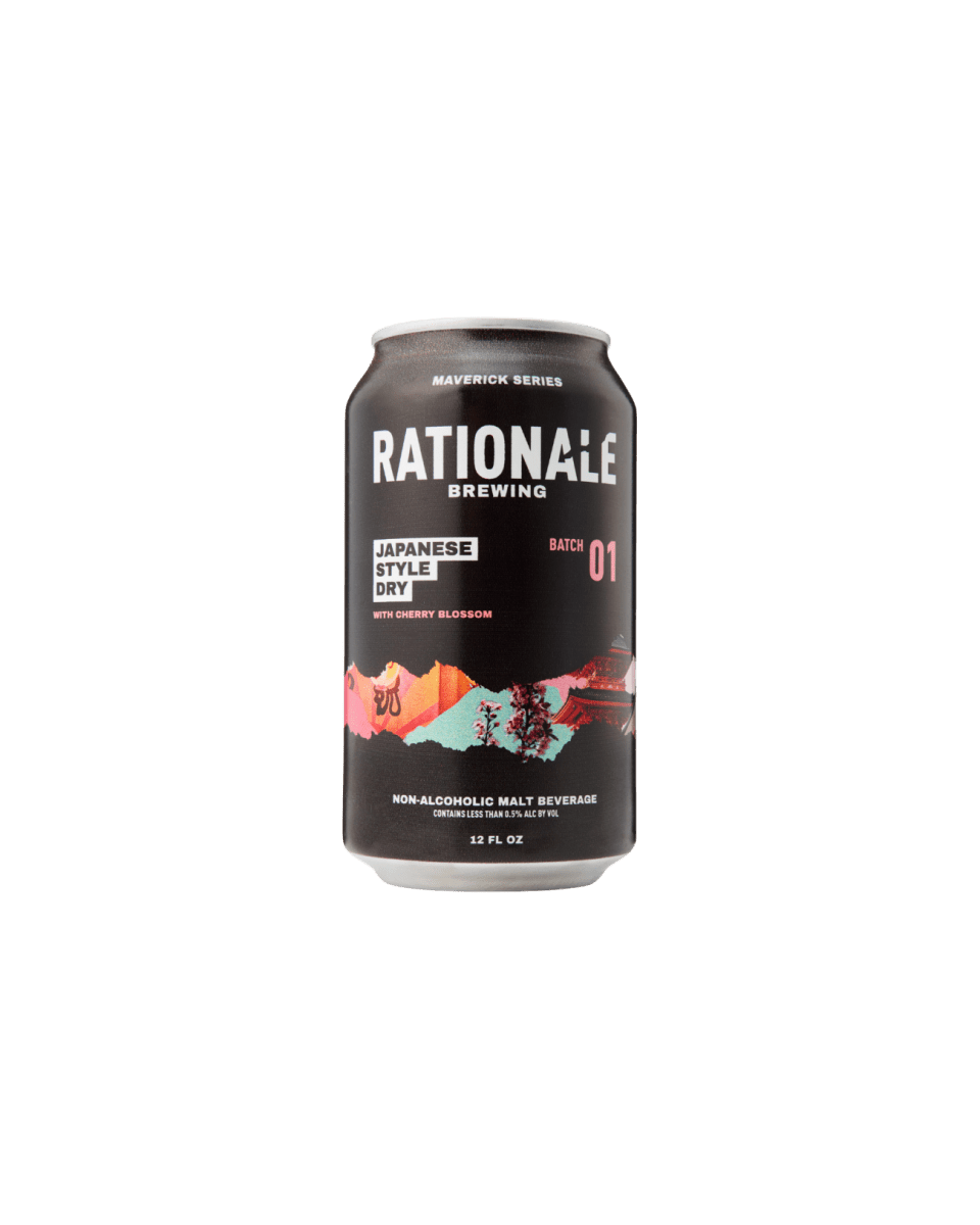 Rationale Brewing Non - Alcoholic Japanese Dry Lager - The Zero Proof