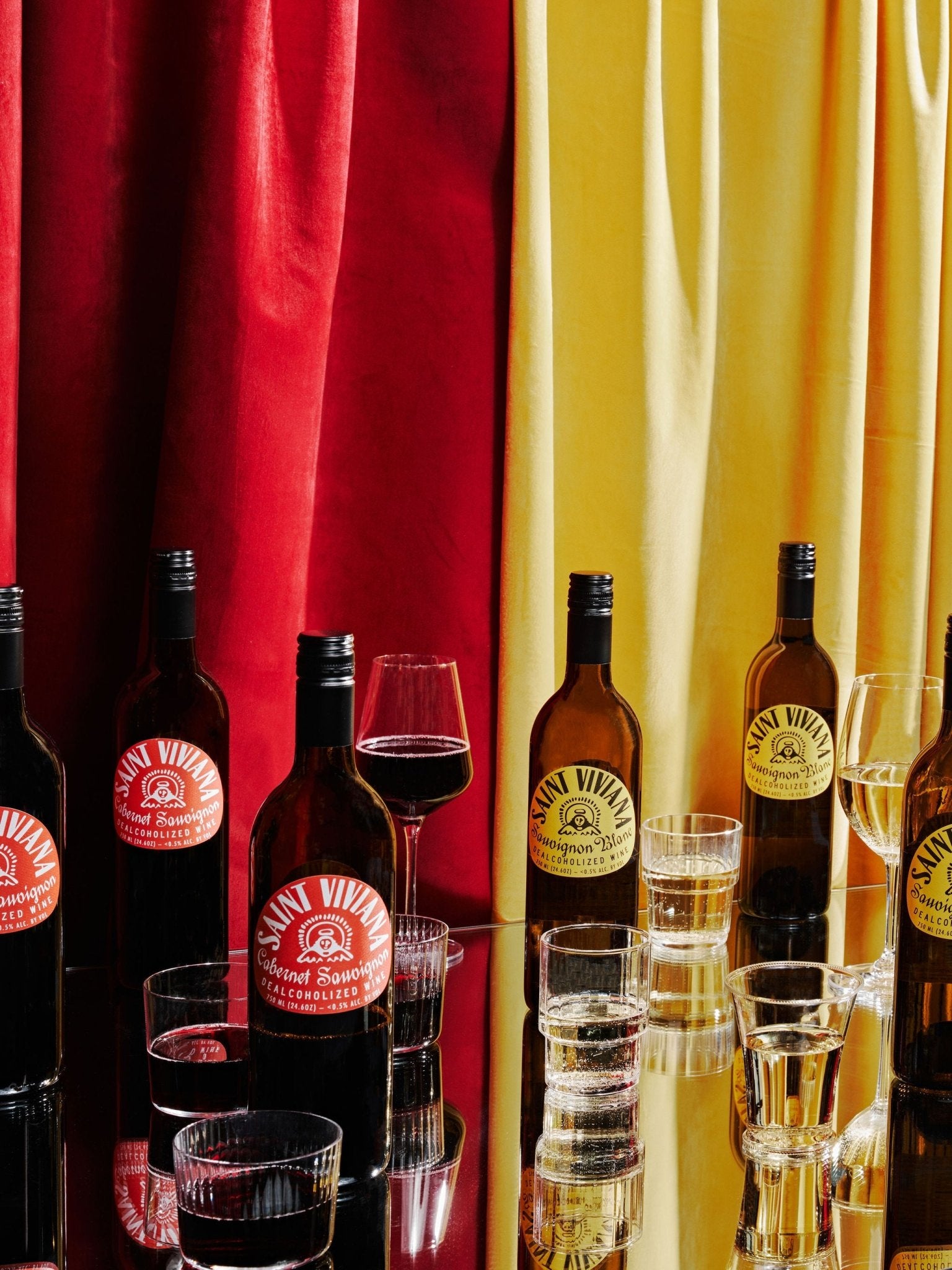Saint Viviana's Non-Alcoholic White & Red Wine Bundle | The Zero Proof