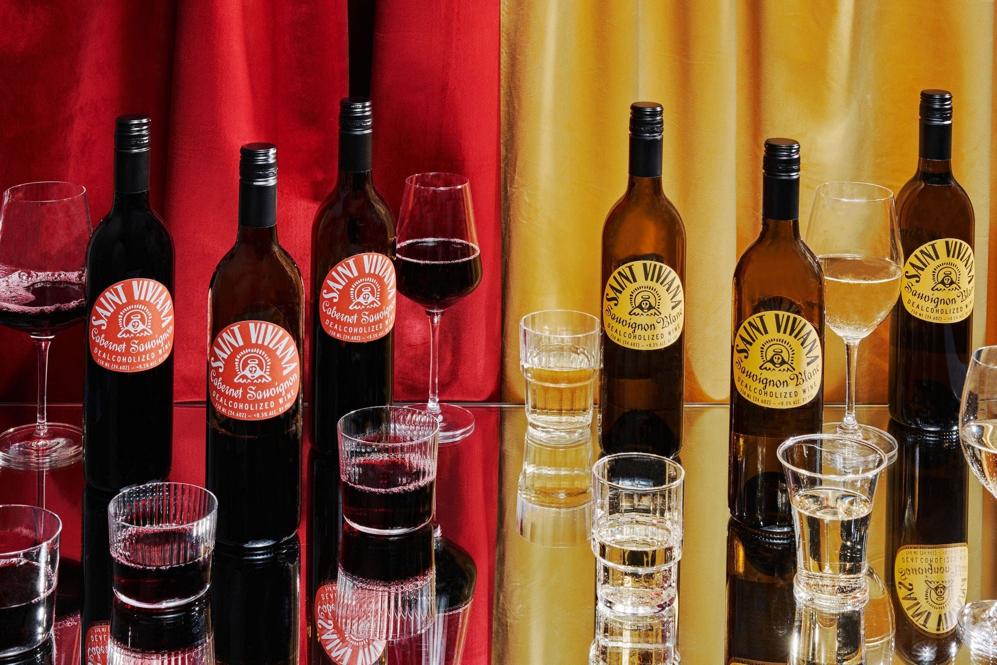 Saint Viviana Mixed Non - Alcoholic Wine Bundle - The Zero Proof