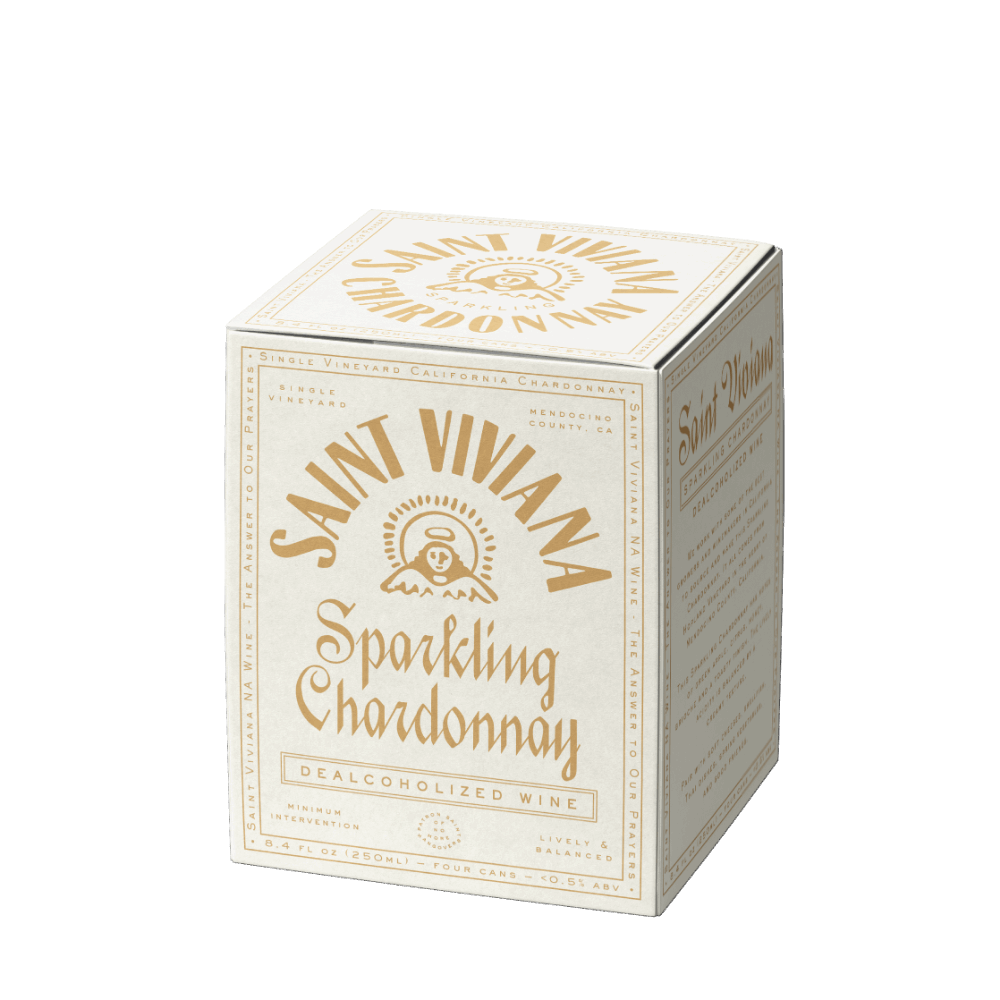 Saint Viviana Non - Alcoholic Sparkling Chardonnay - The Zero Proof