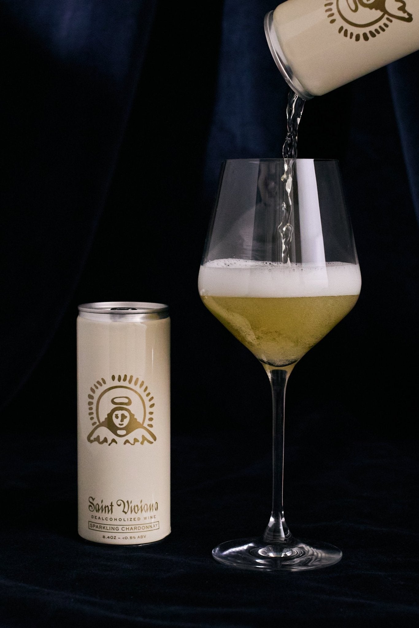 Saint Viviana Non - Alcoholic Sparkling Chardonnay - The Zero Proof