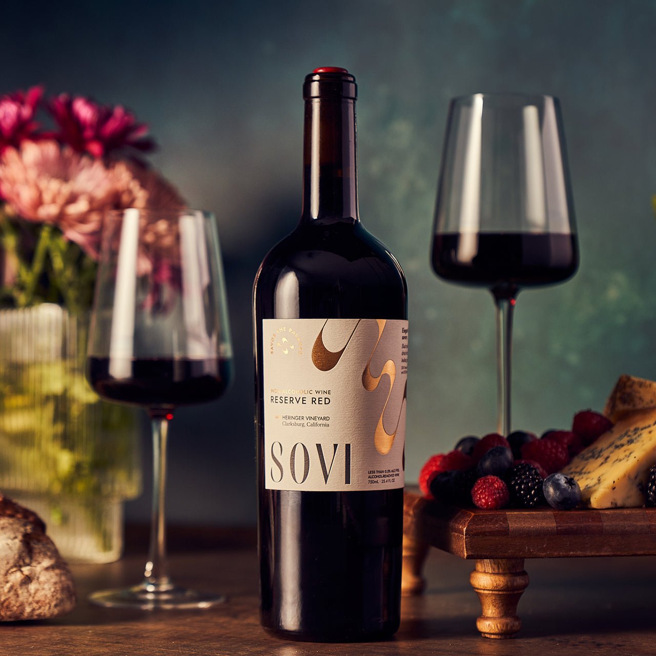 Sovi Reserve Red Non - Alcoholic Wine - The Zero Proof